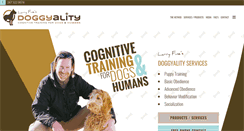 Desktop Screenshot of doggyality.com